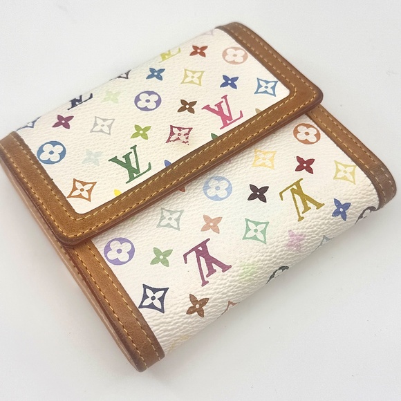 Louis Vuitton Monogram Multicolor Porte Monnivier Carte Credit Wallet M92983 - Picture 3 of 12